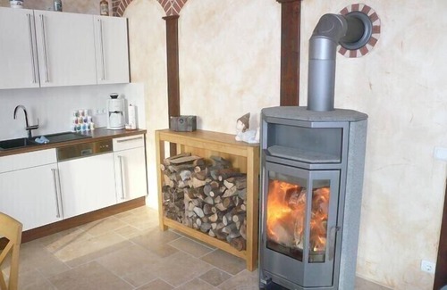 Menkin Maison | Maison de vacances '' DIANA '' à Menkin près de Brüssow, avec une ambiance rustique / WiFi