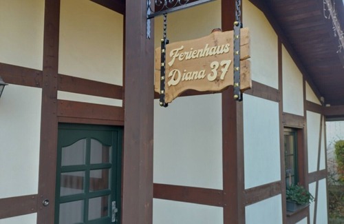 Menkin Maison | Maison de vacances '' DIANA '' à Menkin près de Brüssow, avec une ambiance rustique / WiFi