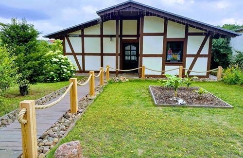 Menkin Maison | Maison de vacances '' DIANA '' à Menkin près de Brüssow, avec une ambiance rustique / WiFi