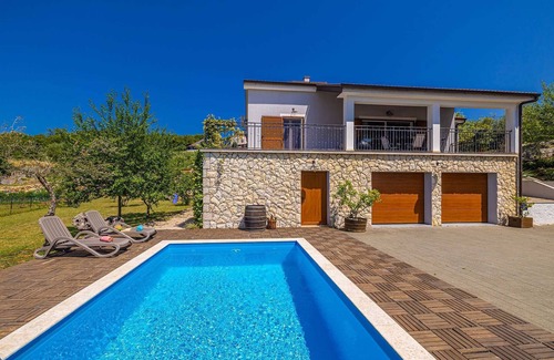 Krk Maison | Maison de vacances FRANOLIC avec piscine