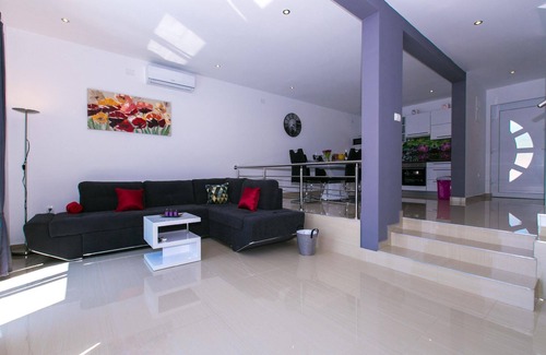 Skrbcici Maison | Maison de vacances Krk (Stadt) pour 1 - 7 personnes avec 3 chambres à coucher - Maison de vacances
