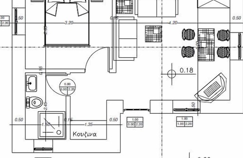 Limenaria Maison | Maison de vacances Limenaria pour 1 - 3 personnes avec 1 chambre à coucher - Maison de vacances