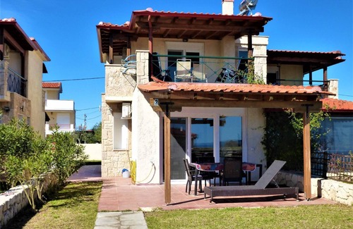 Nea Propontida Maison | Maison de vacances Nea Moudhania pour 1 - 5 personnes avec 3 chambres à coucher - Maison jumelée