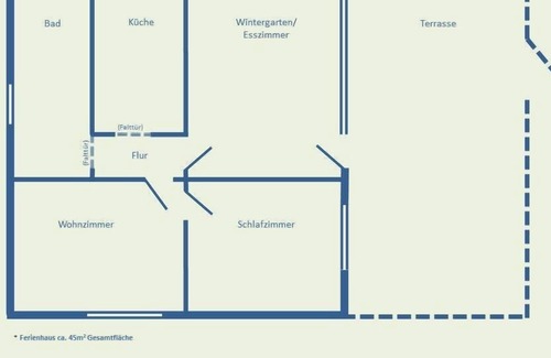 Stahlbrode Maison | Holiday house Stahlbrode for 1 - 2 persons with 1 bedroom - Holiday house