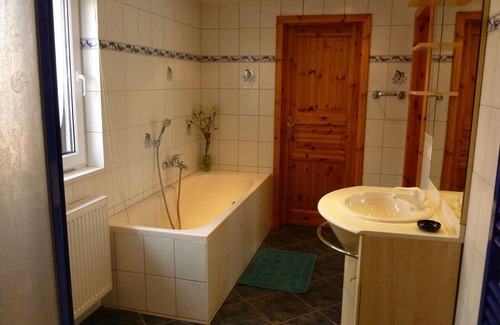 Selchow Maison | Maison de vacances au nid de cigogne, Storkow