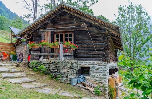 Bregaglia Maison | Maison de vacances Vicosoprano pour 1 - 5 personnes avec 2 chambres à coucher - Hutte