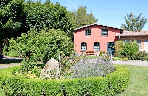 Reinberg Appartement | Maison de vacances avec cheminée à la ferme près de Stahlbrode