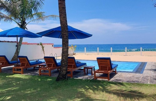 Thiranagama Maison | Maison de vacances Hikkaduwa pour 1 - 8 personnes avec 3 chambres à coucher - Maison de vacances