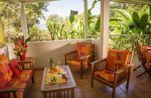 Bouillante Cottage | Gîte 4/6 p dans la résidence Les Jardins de l'espérance, piscine, plage à 2 km !