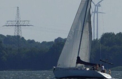 Gustow Appartement | Holiday on a yacht, in the beautiful natural harbor Gustow