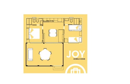 Zona XXXIII Acilia Sud Maison | Holiday park Fabulous - Mobilehome Joy AGHUT (3346)