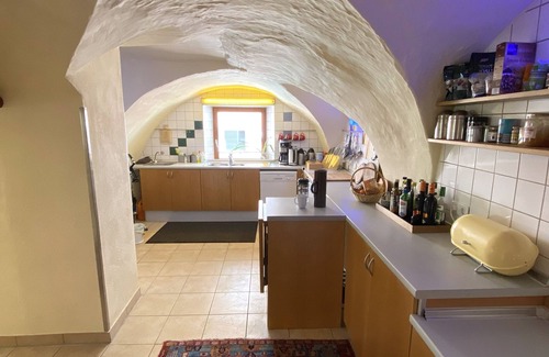 Betzenstein Maison | Suite de vacances "Chalet" dans la "Ferienhaus Burgcafé"