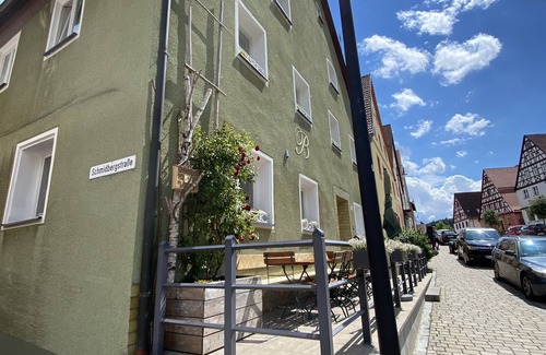 Betzenstein Maison | Suite de vacances "Chalet" dans la "Ferienhaus Burgcafé"