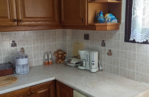 Paralia Porovitsis Maison | Holiday two-floor 133 square meters house with large garden and lemon trees.