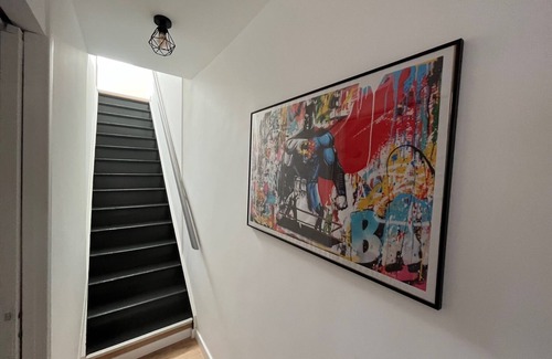 Valenciennes Appartement | Mélange d'Ambiance Hollywood-Japon-Jungle en un
