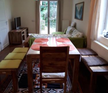 Burgheim Maison | Holzhaus mit grüner Aussicht zum Erholen