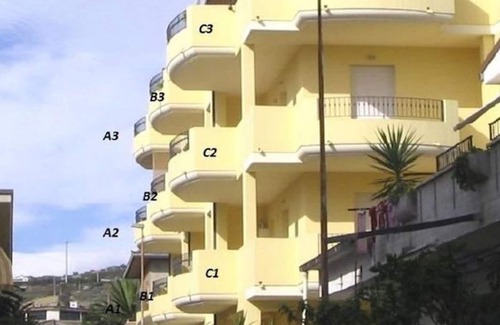 Tortoreto Lido Appartement | Maison !Je LIMONI "appartement" A3 "avec vue sur la mer à seulement 30 mètres de la plage !!