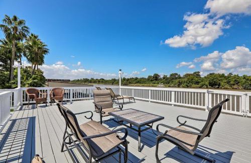 Barrett Maison | Home on San Jacinto River with Pool, Dock and Deck!