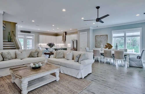 San Juan Maison | Home w/private pool, walk to deeded Beach Access, FREE 6 Seater Golf Cart!