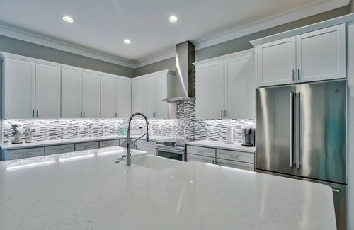 San Juan Maison | Home w/private pool, walk to deeded Beach Access, FREE 6 Seater Golf Cart!
