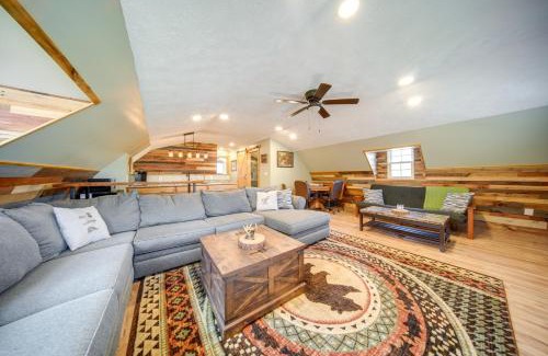 Tidioute Maison | Home with River View and Game Room in Tidioute!