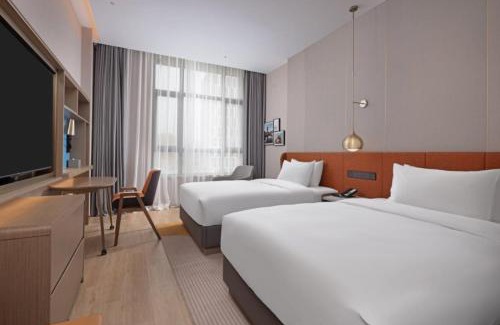 Gangzha Qu Hôtel | Home2 Suite by Hilton Nantong Vientiane City