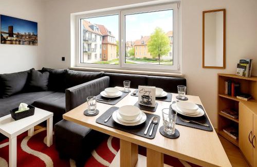 Huenfeld Appartement | Homefeld Moderne & ruhige Ferienwohnung in Hünfeld Nähe Bahnhof, mit Smart Tv & Parkplatz