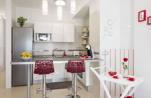 Bajamar Appartement | HomeForGuest APPARTEMENT AVEC VUE SUR LA MER, BARBECUE, PALESTRA, PALESTRA
