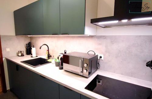 Pasing - Obermenzing Appartement | HOMELY STAY Serenity Greens - Stylisch Studio-Apartment with kitchen - 15 min from Oktoberfest -pet friendly
