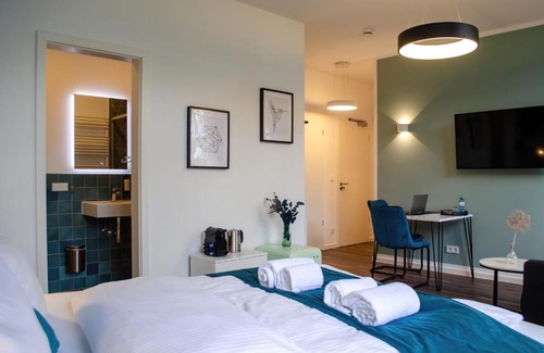 Sendlinger Feld Appartement | HOMELY STAY Studio 9 - Stylish & Convenient Self-Check-In Studio in Munich