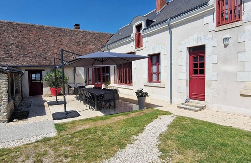 Mosnes Maison | Homerez - Amazing house for 8 ppl. with swimming-pool, spa and garden at Mosnes