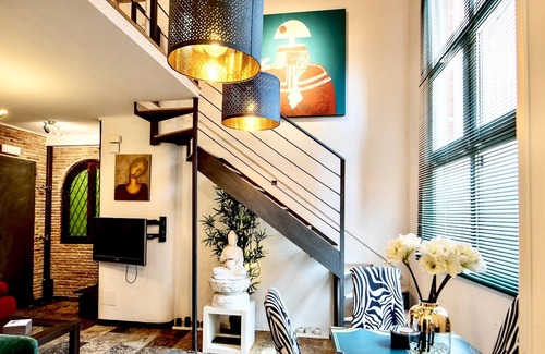 San Juan Bautista Appartement | Homerez - Beautiful appartement for 2 ppl. with garden at Madrid