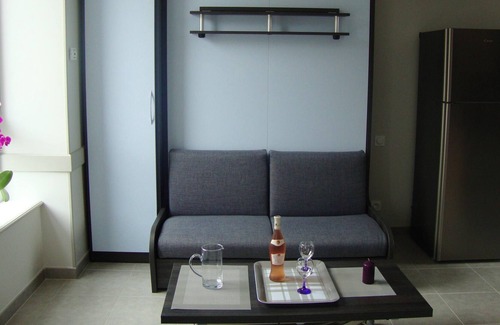 La Ferriere-aux-Etangs Appartement | Homerez - Studio pour 2 pers. avec sauna, spa et jardin à La Ferrière-aux-Étangs
