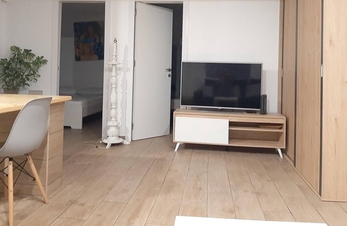 Santo Andre Appartement | Homerez - Superbe studio à 3 km de la plage pour 4 pers. avec piscine