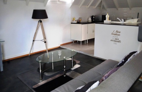 Baillif Appartement | Homerez - Studio à 8 km de la plage pour 2 pers. avec vue sur la mer à Baillif