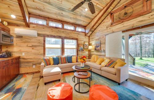 Broken Bow Maison | Hook, Line and Sinker Retreat with Fire Pit!