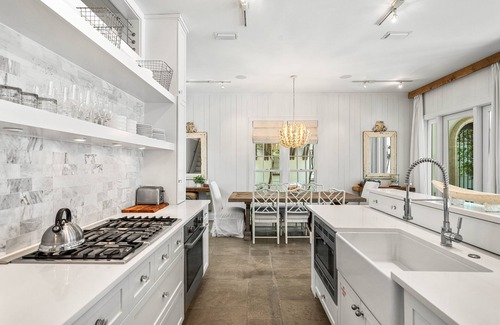 Rosemary Beach Maison | Hope Town Haven Cottage & Carriage House - Plunge Pool/Summer Kitchen, Steps from Town Center