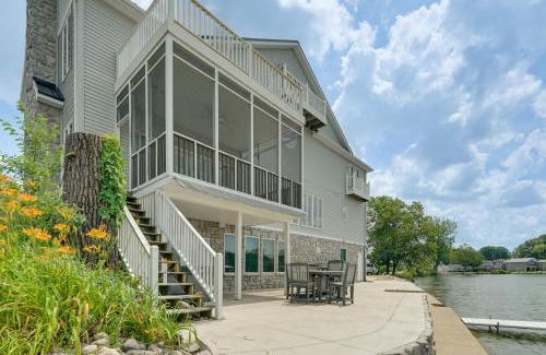 Hamilton Maison | Hot Tub and Dock Waterfront Lake Hamilton Home