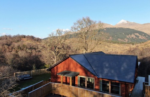 Taynuilt Maison | Hot tub lodge with stunning view