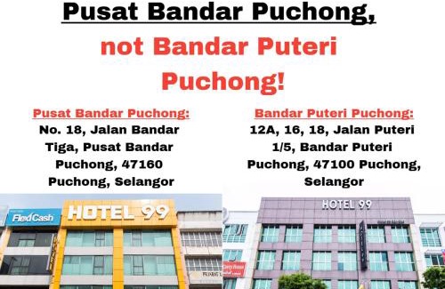 Puchong Hôtel | Hotel 99 Pusat Bandar Puchong