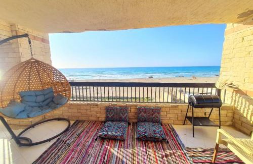 Ad-Dukhaylah Appartement | Hotel appartment sea view 3 bedrooms 3 toilets 3rd floor free wifi Bellevue village agami alexandria families are preferred available all year days