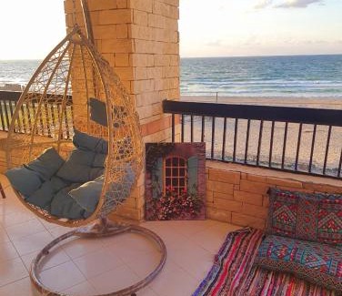 Ad-Dukhaylah Appartement | Hotel appartment sea view free wifi 3 bedrooms 2 full bathrooms 4th floor Bellevue village agami alexandria families are preferred available all year days with 5 heavy blankets