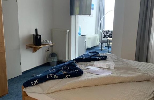 Neuharlingersiel Hôtel | Hotel Meerblick garni