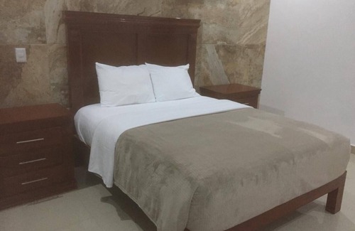 San Blas Hôtel | Hotel Room #6, 2 Queen Beds, Private Bath, Pool & Spa with Hidromassage