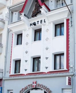 Thonon-les-Bains Hôtel | Hotel Thonon Centre Le Comte Rouge