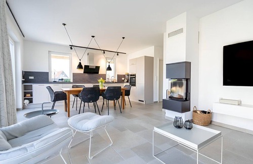 Am Salzhaff Maison | House 10 "Seegras" - Holiday home with sauna and fireplace