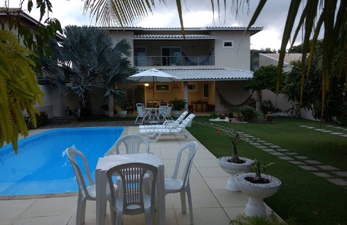 Barra do Jacuipe Maison | MAISON 4 SUITES CONFORTABLE DANS GRAND CONDO AVEC TRÈS VERT, PLAGE ET RIVIÈRE.