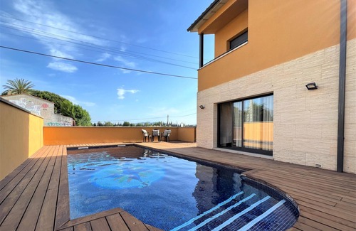 Sant Pere Pescador Chalet De Ski | Villa Bon Relax 1 - Clima, piscine privée, jardin, barbecue, parking. Costa Brava
