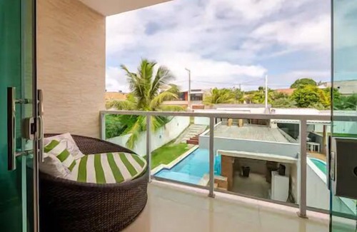 Barra do Jacuipe Maison | House Cond. Cozy 3BR with Pool and Billiards