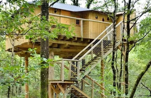 Dienne Cabine | Maison Dans Les Branches 6 Personnes